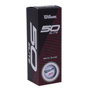 Wilson 50 Elite Golf Balls - LOGO OVERRUN