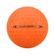 Wilson Duo Soft Orange Golf Balls