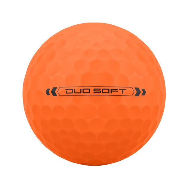 Wilson Duo Soft Orange Golf Balls