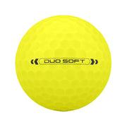 Wilson Duo Soft Yellow Golf Balls