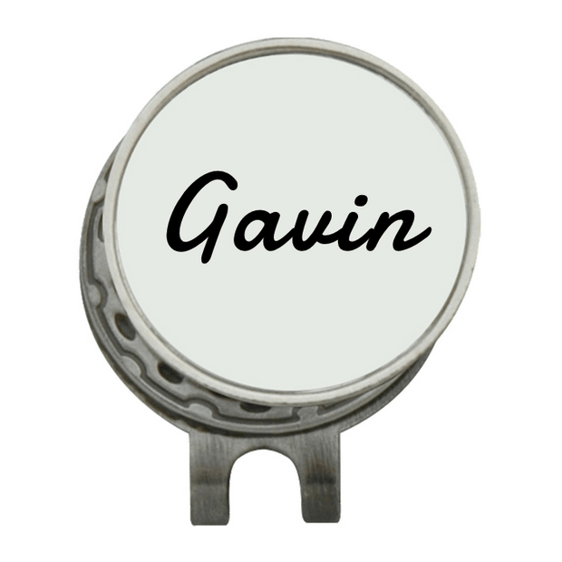 Hat Clip Ball Marker Silver