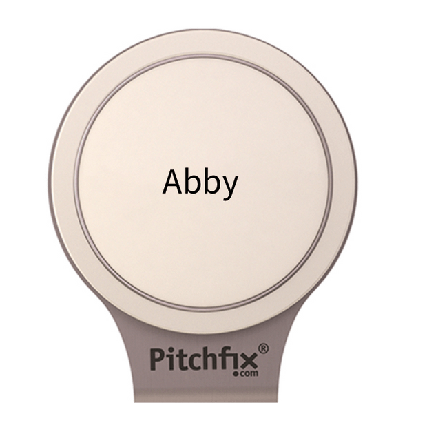 White Pitchfix Hatclip