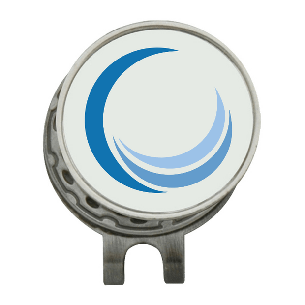 Hat Clip Ball Marker Silver