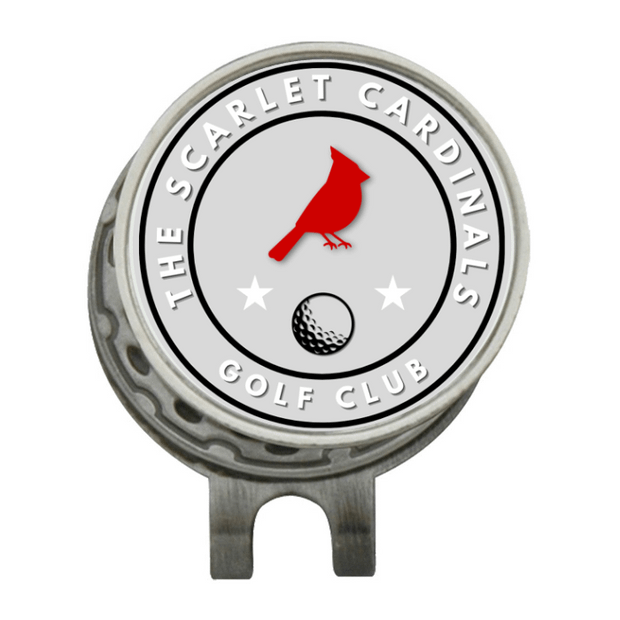 Hat Clip Ball Marker Silver