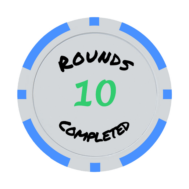 30 Poker Chips in Tube