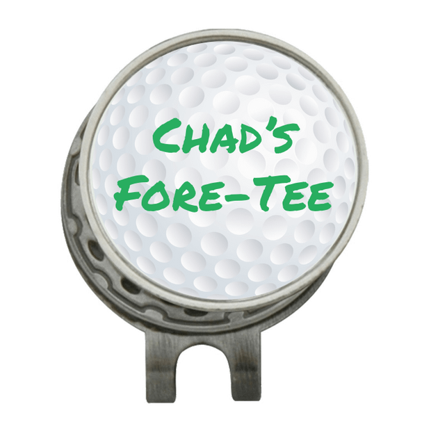 Hat Clip Ball Marker Silver