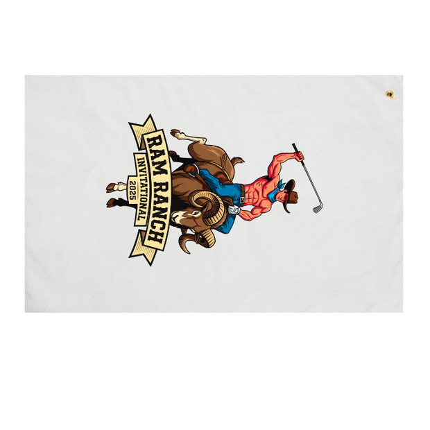 Custom 24" x 15" Golf Towel