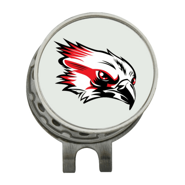 Hat Clip Ball Marker Silver