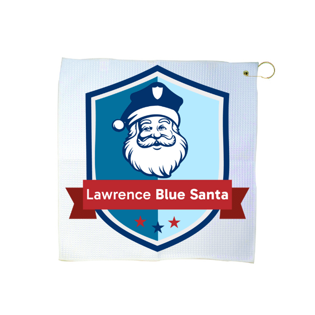 Custom 16" x 16" Waffle Golf Towel