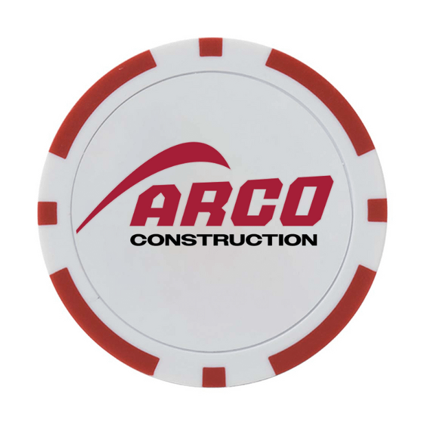 30 Poker Chips in Tube