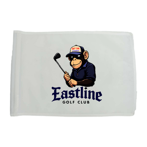 Golf Flag - White