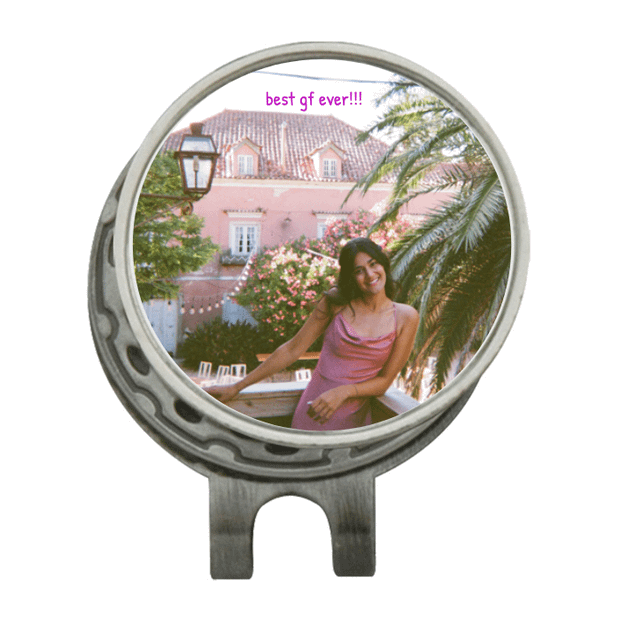 Hat Clip Ball Marker Silver