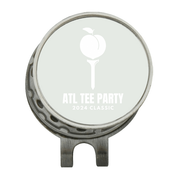 Hat Clip Ball Marker Silver