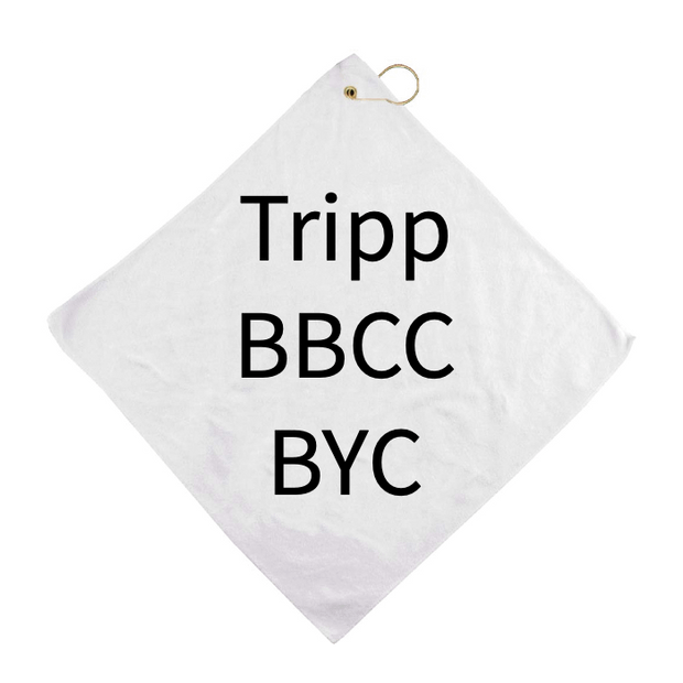 Custom 16" x 16" Golf Towel