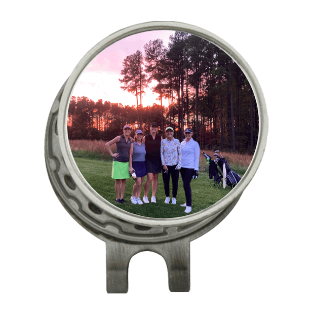 Hat Clip Ball Marker Silver