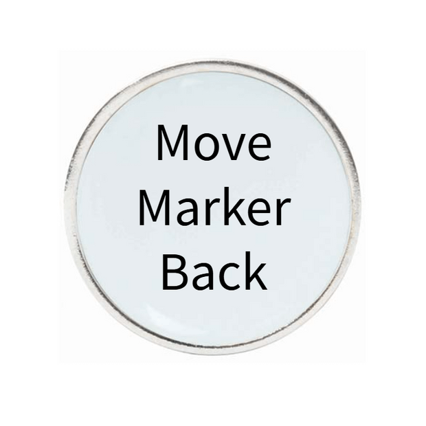 10 Pack Silver Ball Markers
