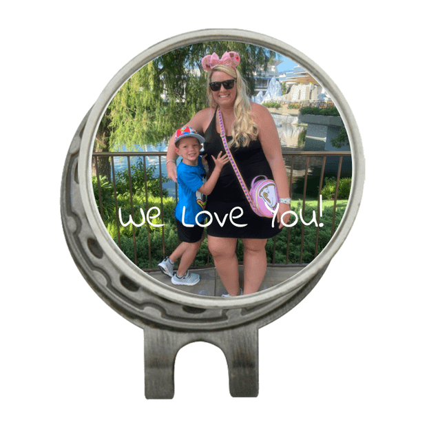 Hat Clip Ball Marker Silver