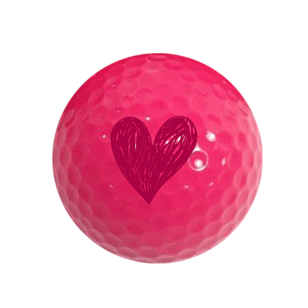 Value Golf Balls Pink