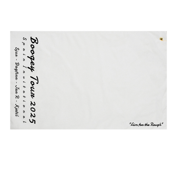 Custom 24" x 15" Golf Towel