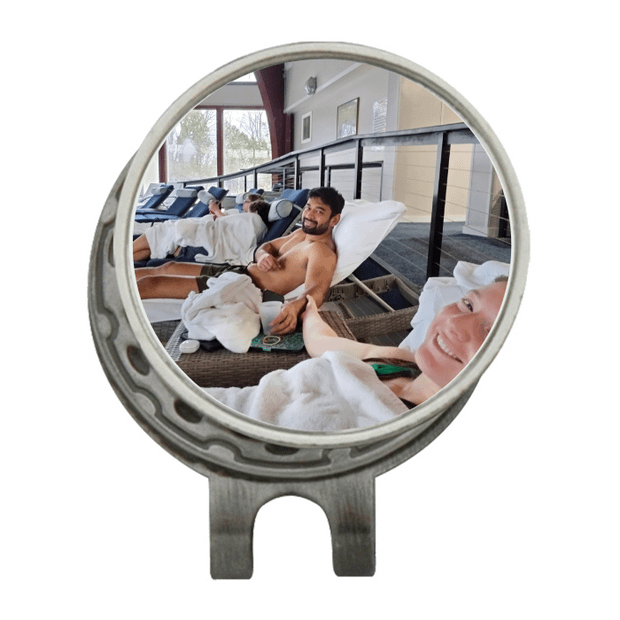 Hat Clip Ball Marker Silver