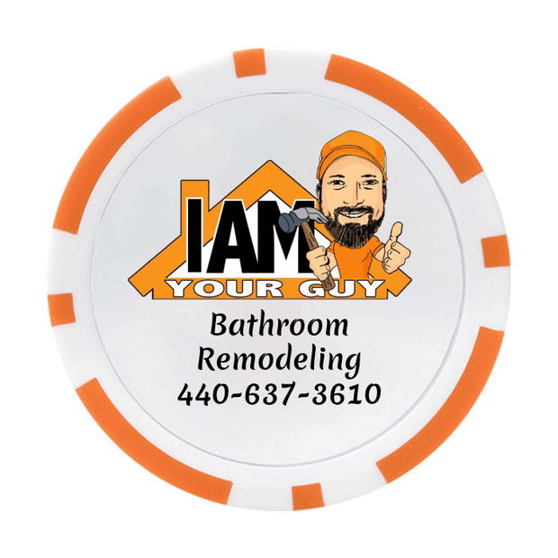 30 Poker Chips in Tube