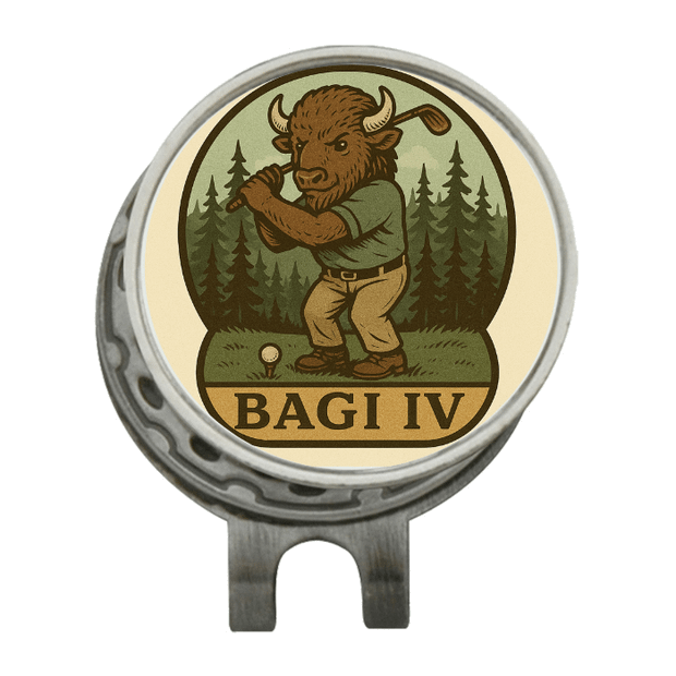 Hat Clip Ball Marker Silver