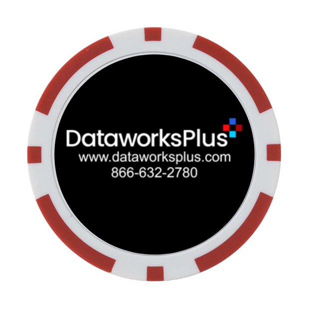 30 Poker Chips in Tube