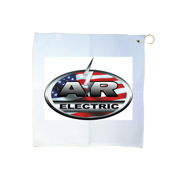 Custom 16" x 16" Waffle Golf Towel