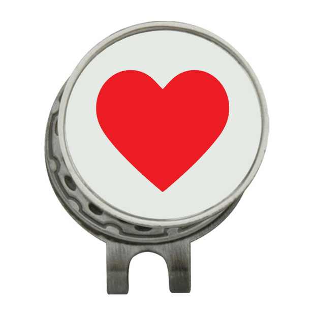 Hat Clip Ball Marker Silver