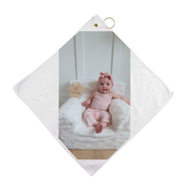 Custom 16" x 16" Golf Towel