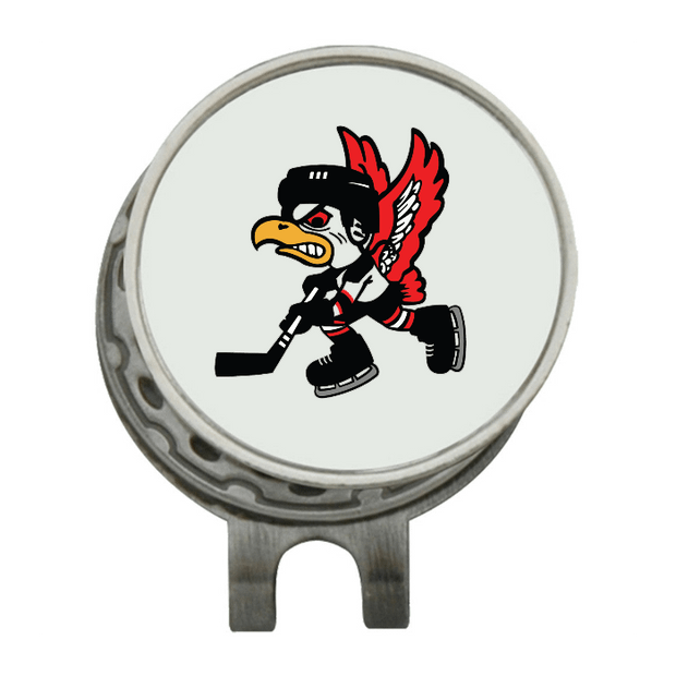 Hat Clip Ball Marker Silver