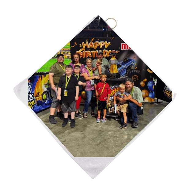 Custom 16" x 16" Golf Towel