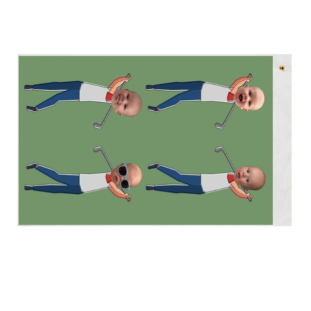 Custom 24" x 15" Golf Towel