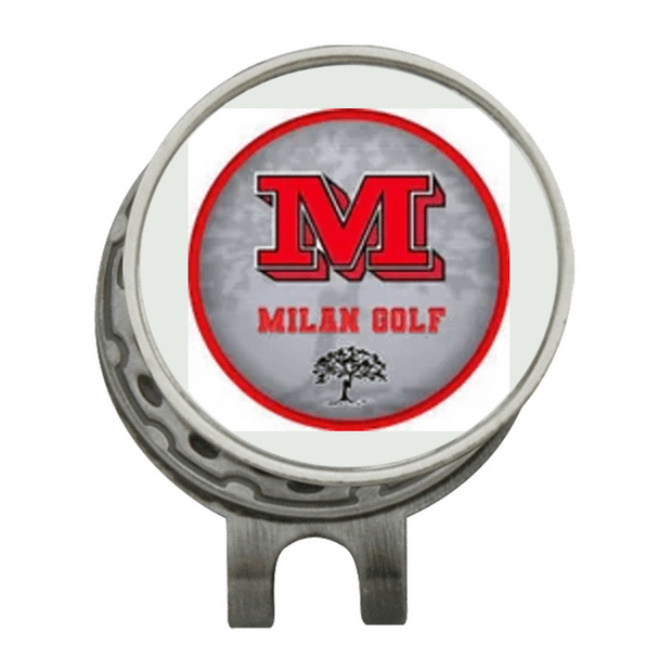 Hat Clip Ball Marker Silver