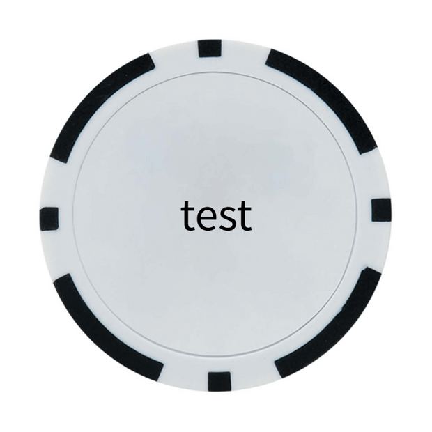 30 Poker Chips in Tube