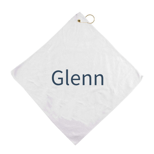 Custom 16" x 16" Golf Towel