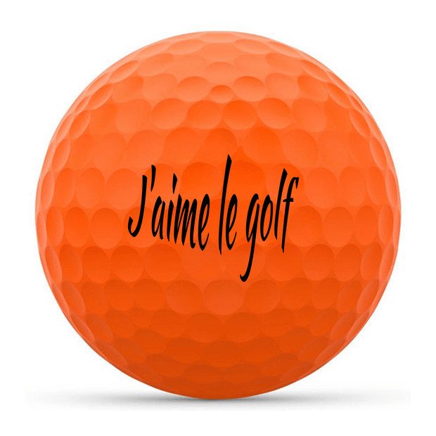 Wilson Staff DUO Optix Orange Golf Balls