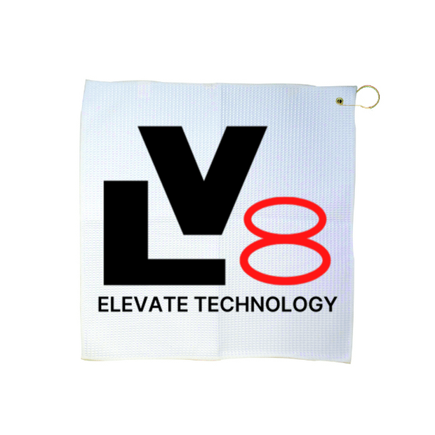 Custom 16" x 16" Waffle Golf Towel