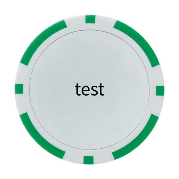 30 Poker Chips in Tube