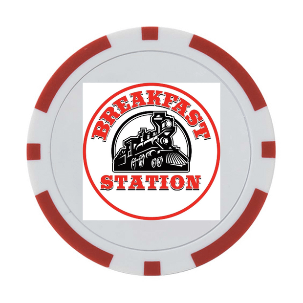 30 Poker Chips in Tube