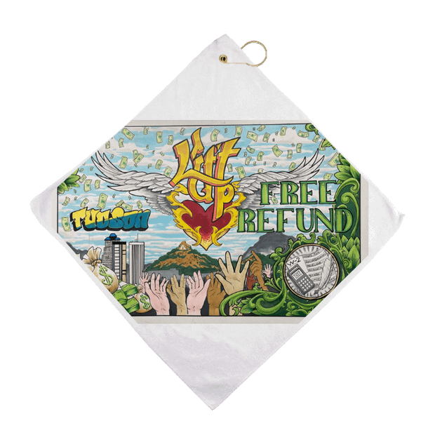 Custom 16" x 16" Golf Towel