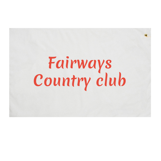 Custom 24" x 15" Golf Towel