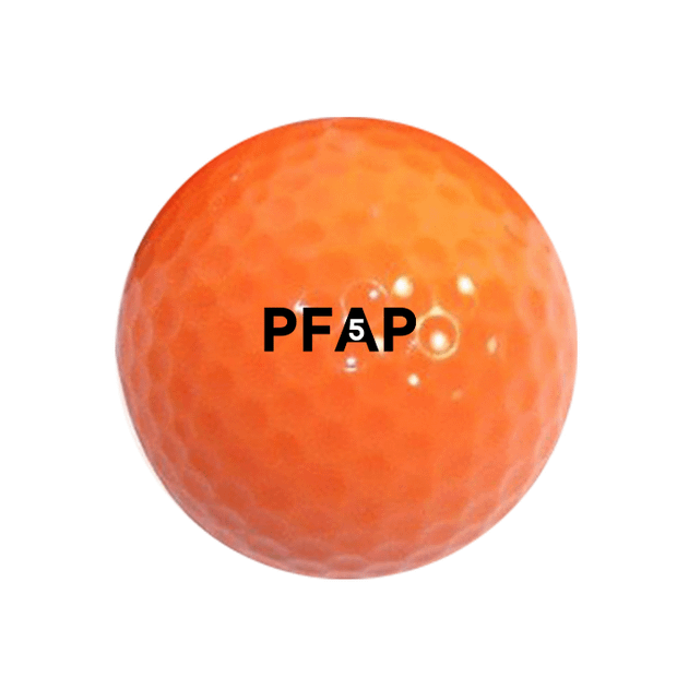 Value Golf Balls Orange