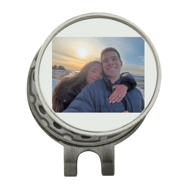 Hat Clip Ball Marker Silver