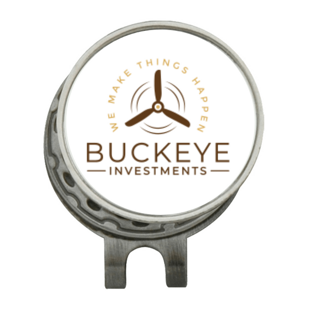 Hat Clip Ball Marker Silver