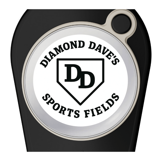 Pitchfix Original Divot Tool with Custom Ball Marker (Black)