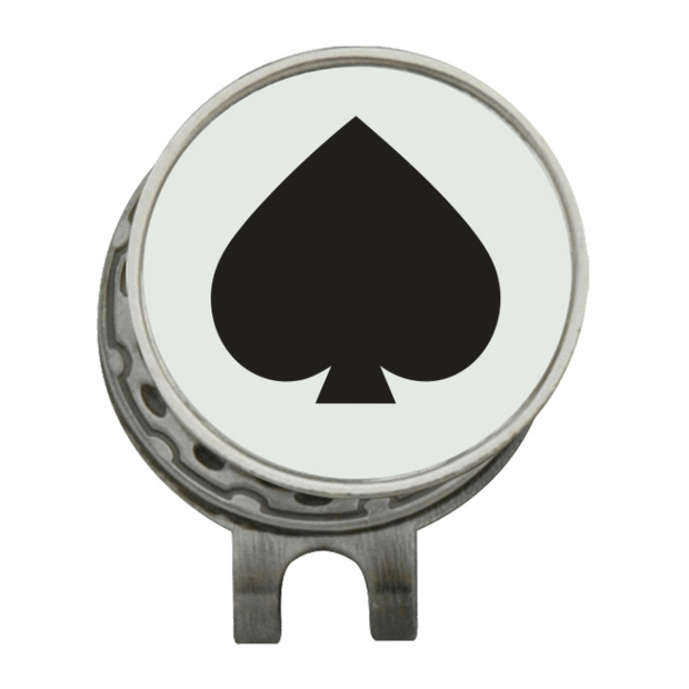 Hat Clip Ball Marker Silver