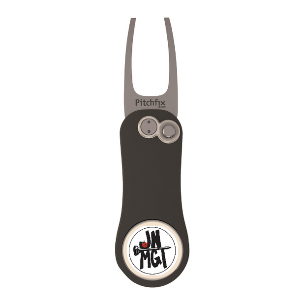 Gunmetal Pitchfix Original 2.0 Divot Tool