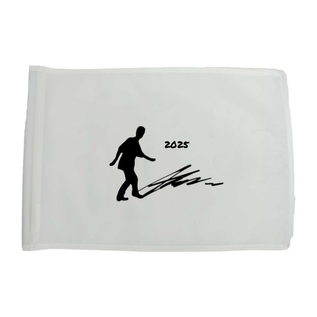 Golf Flag - White