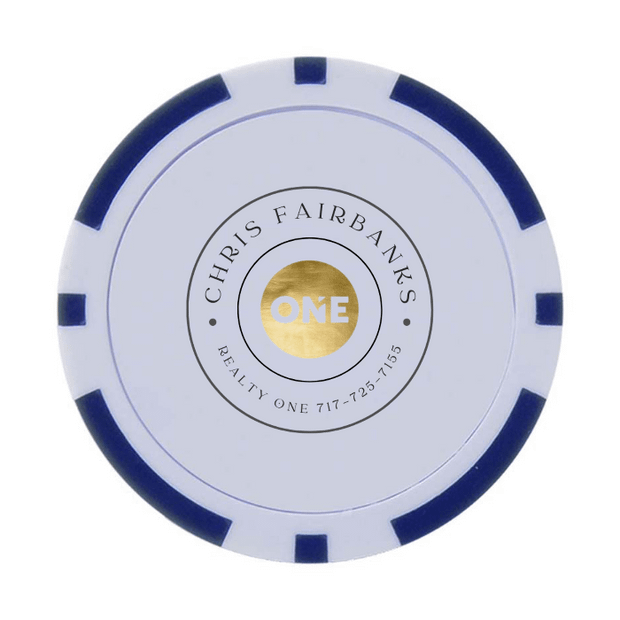 30 Poker Chips in Tube